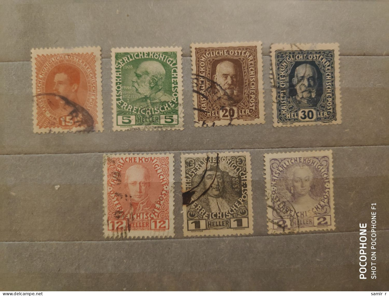 Austria	Persons (F96) - Used Stamps