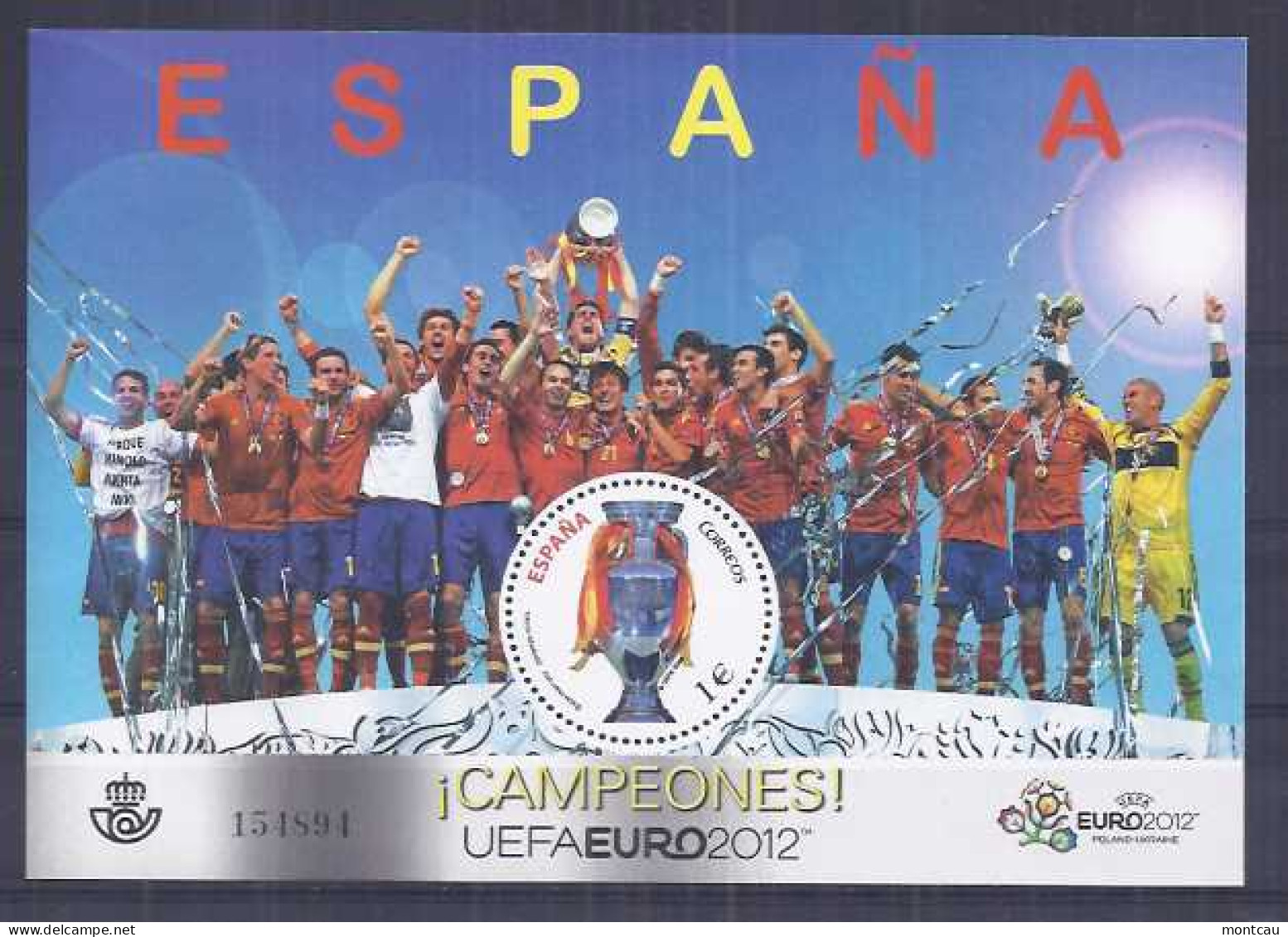 Spain 2012. Copa De La UEFA Ed 4757 (**) - Neufs