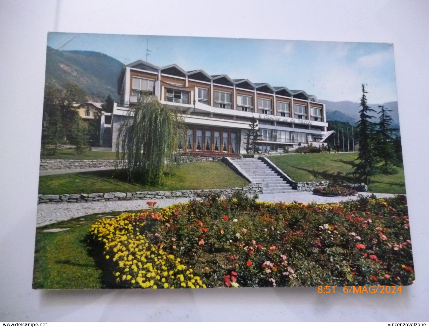 Cartolina Viaggiata "ST. VINCENT Casino" 1965 - Aosta