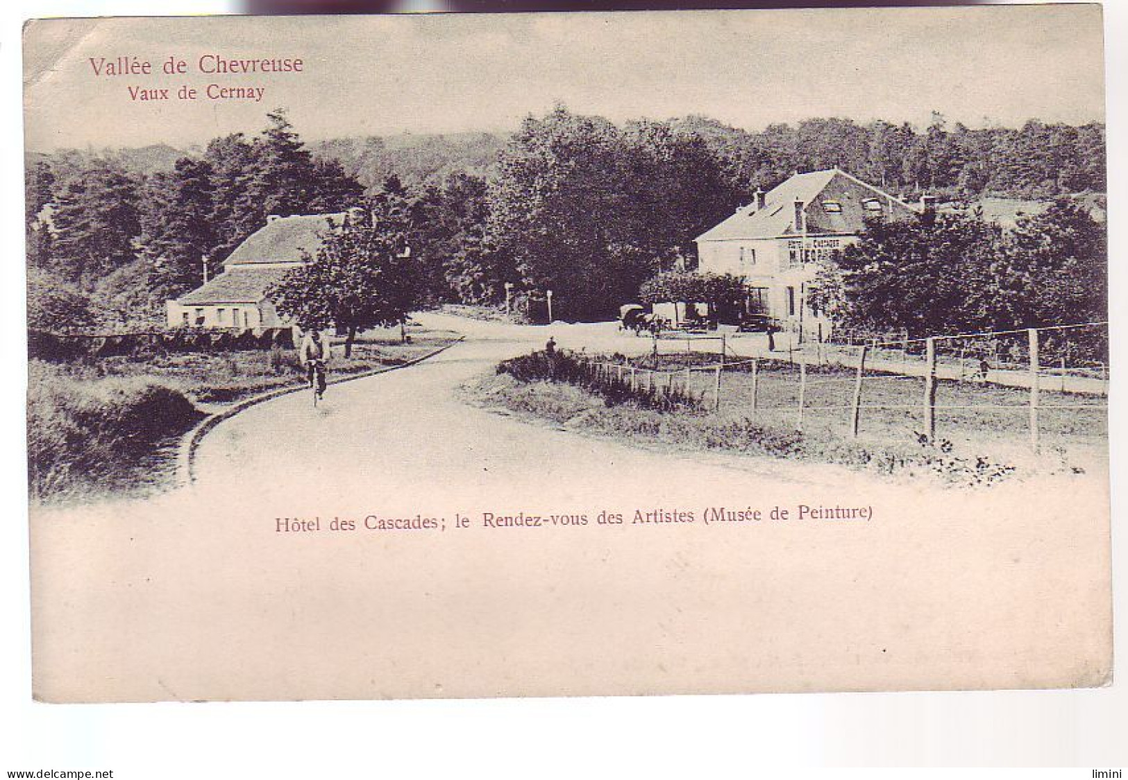 78 - VAUX-de-CERNAY - HÔTEL Des CASCADES - ANIMÉE - - Vaux De Cernay