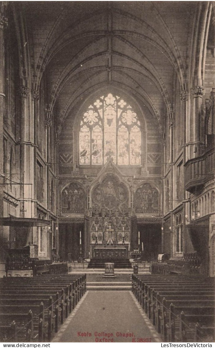 ROYAUME UNI - Oxford - Keble College Chapel - Carte Postale Ancienne - Oxford