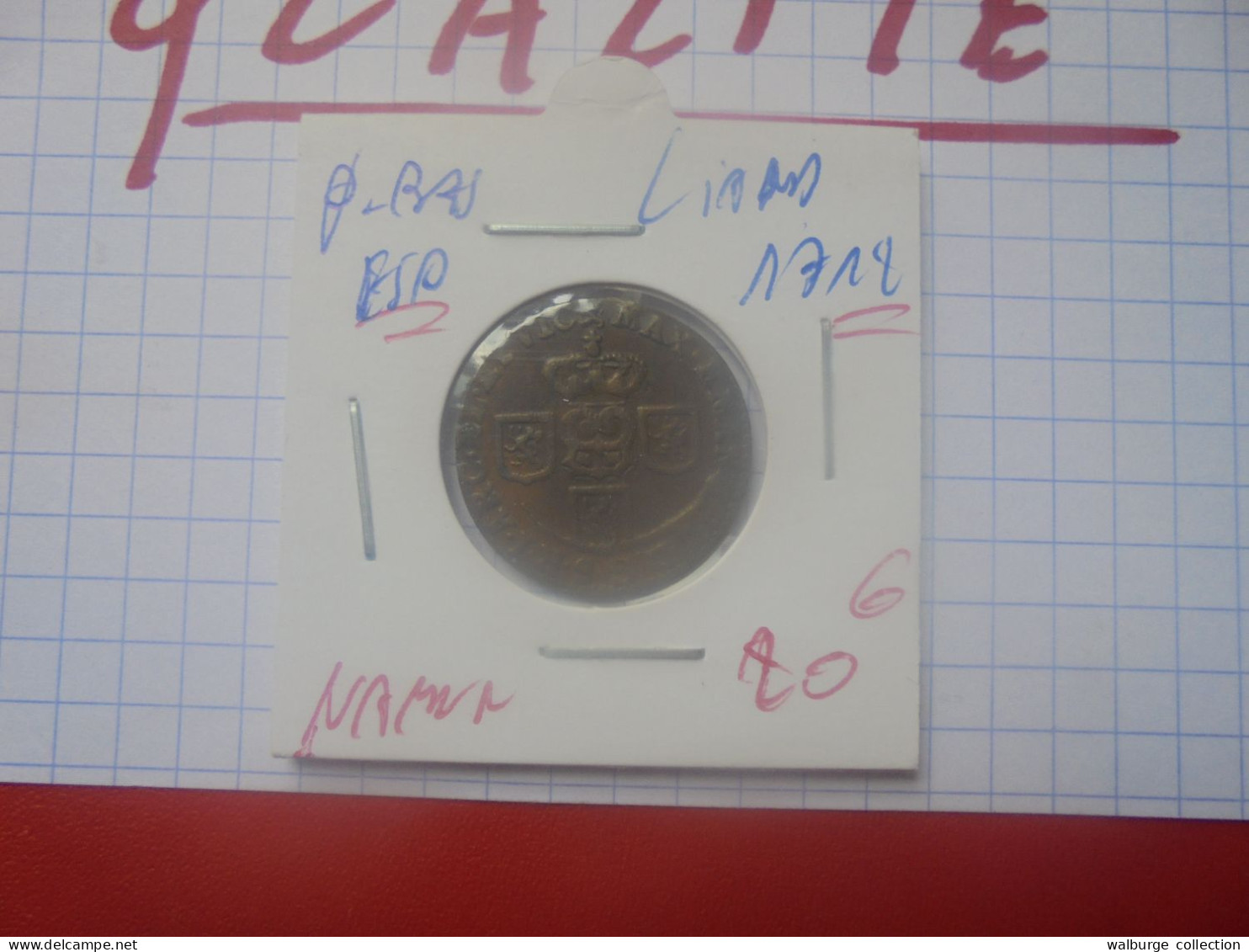 +++QUALITE+++PAYS-BAS ESPAGNOLS LIARD 1712 "NAMUR" (A.2) - 1556-1713 Spanische Niederlande