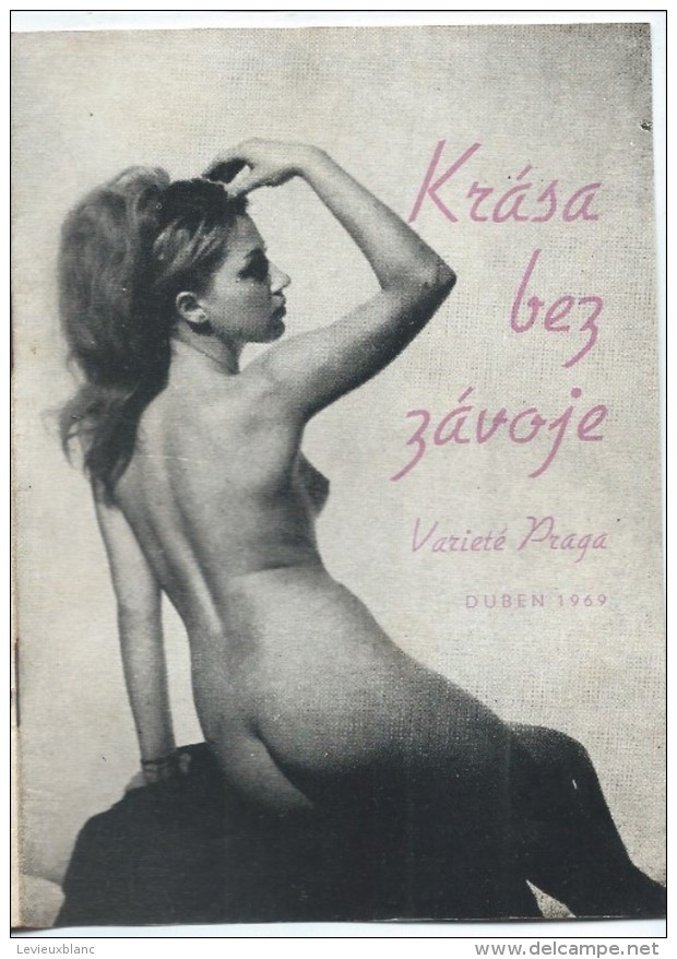 Pologne/ Dépliant Publicitaire/ Show érotique Et Chorégraphique/Variete Praga/JerryBergmann/Duben/ 1969  CMH37bis - Andere & Zonder Classificatie