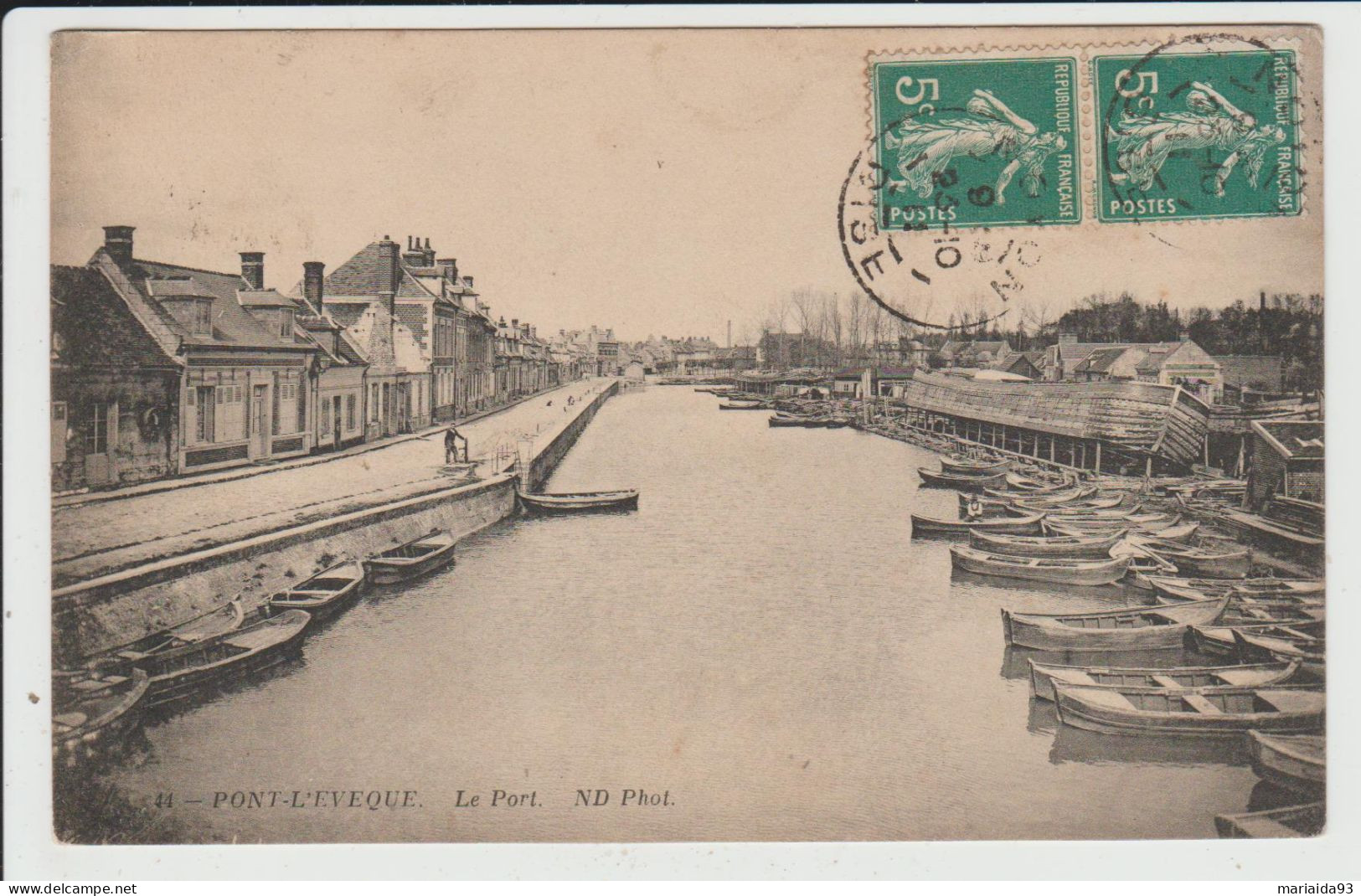 PONT L'EVEQUE - CALVADOS - LE PORT - Pont-l'Evèque