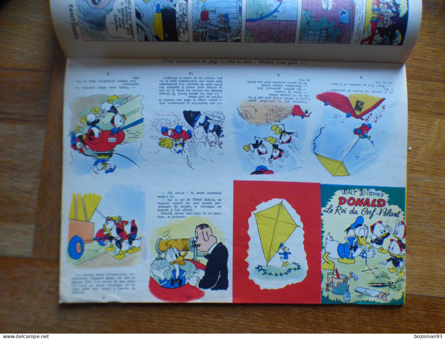 JOURNAL MICKEY BELGE  N° 89  Du 20/06/1952 COVER DONALD + MINI LIVRE MICKEY SURPRISE - Journal De Mickey