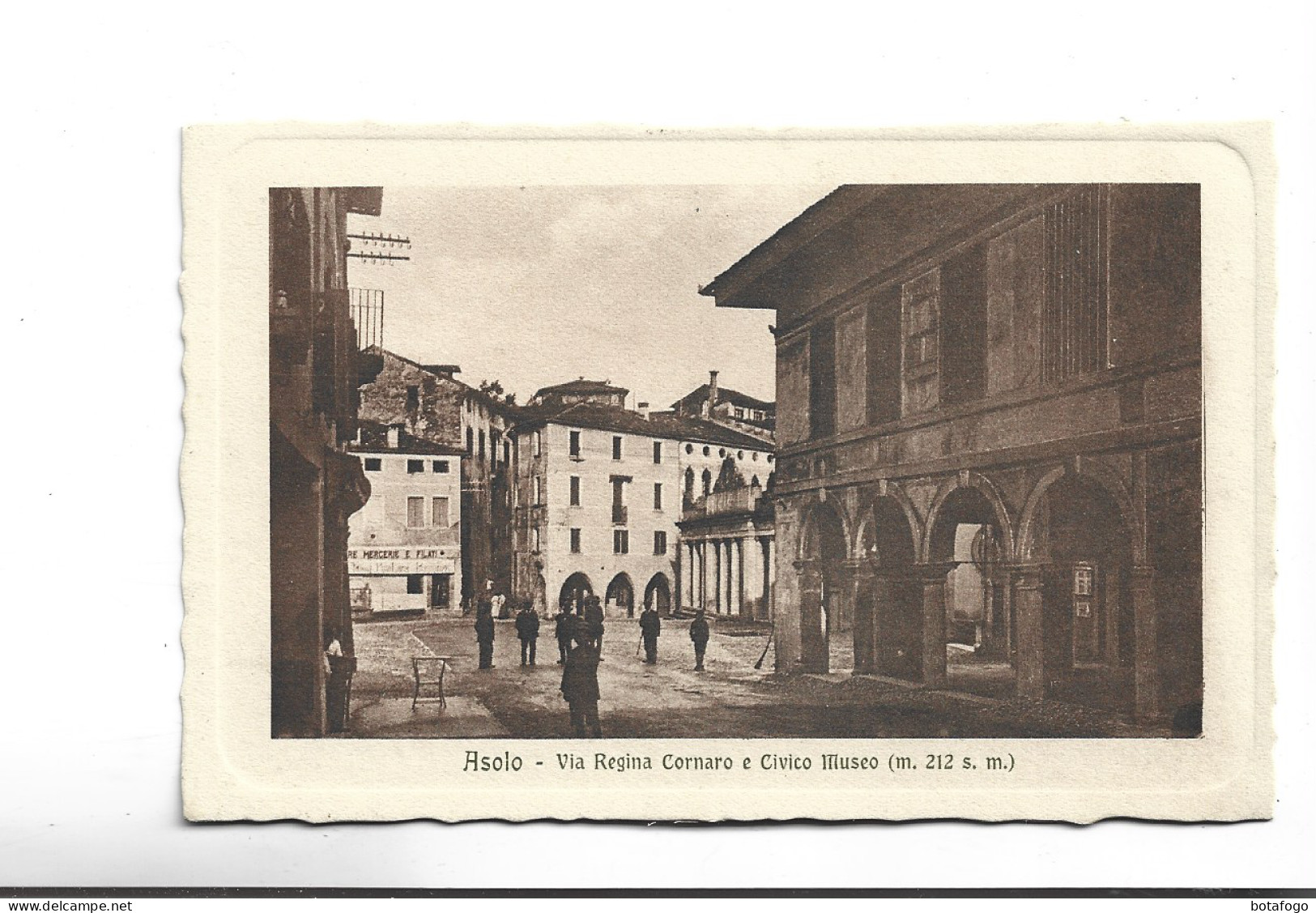 CPA ASOLO , VIA REGINA CORNARO E CIVICO MUSEO - Treviso