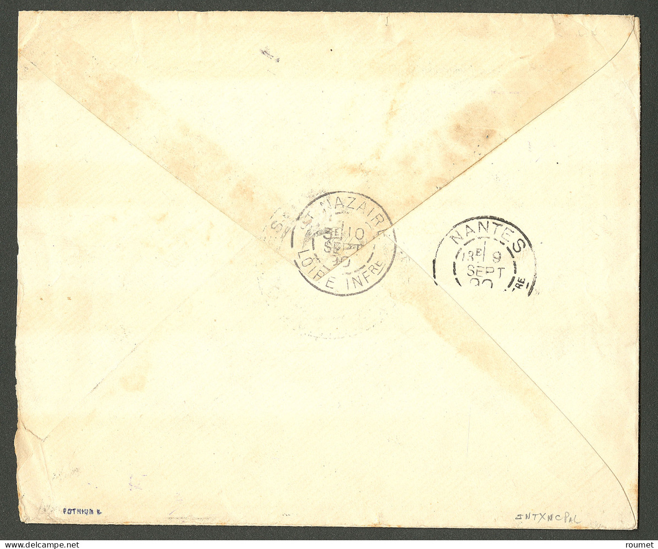 Lettre No 51, Obl Cad "Corr. Des Armées/L.M. N°2" Août 90 Sur Enveloppe Pour La France. - TB - Autres & Non Classés