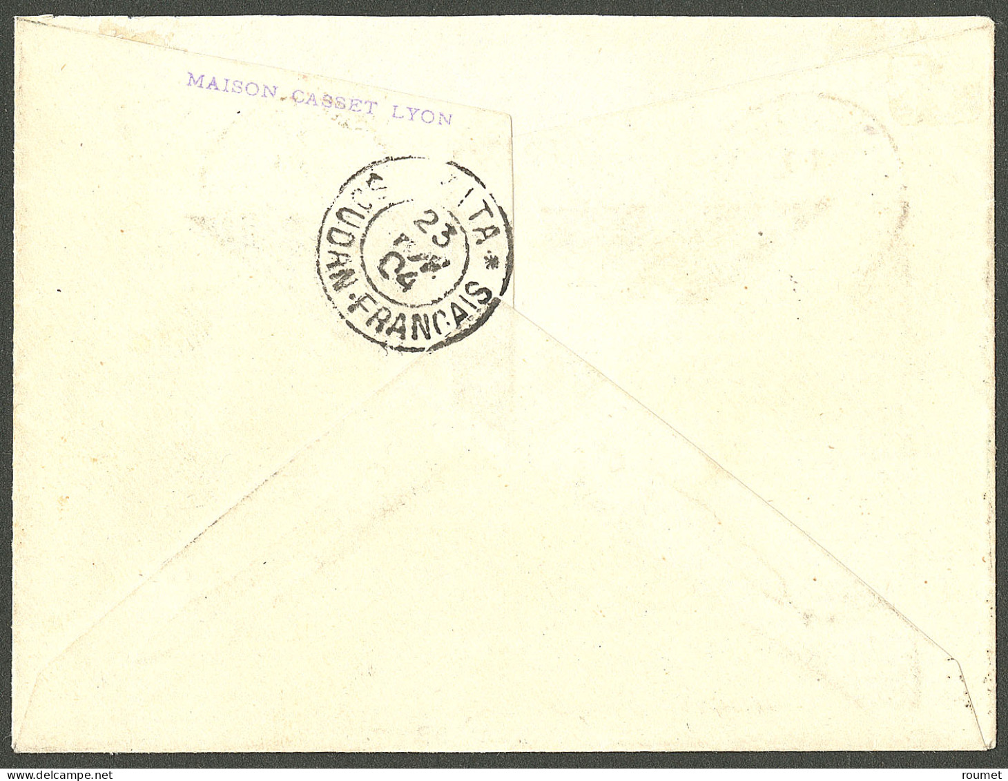 Lettre Cad "Siguiri/Guinée Française". Nos 1 + 2(2) Sur Enveloppe Pour Paris, 1904. - TB - Sonstige & Ohne Zuordnung