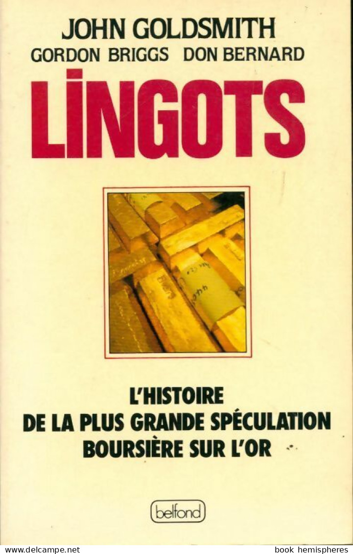 Lingots (1984) De John Goldsmith - Handel