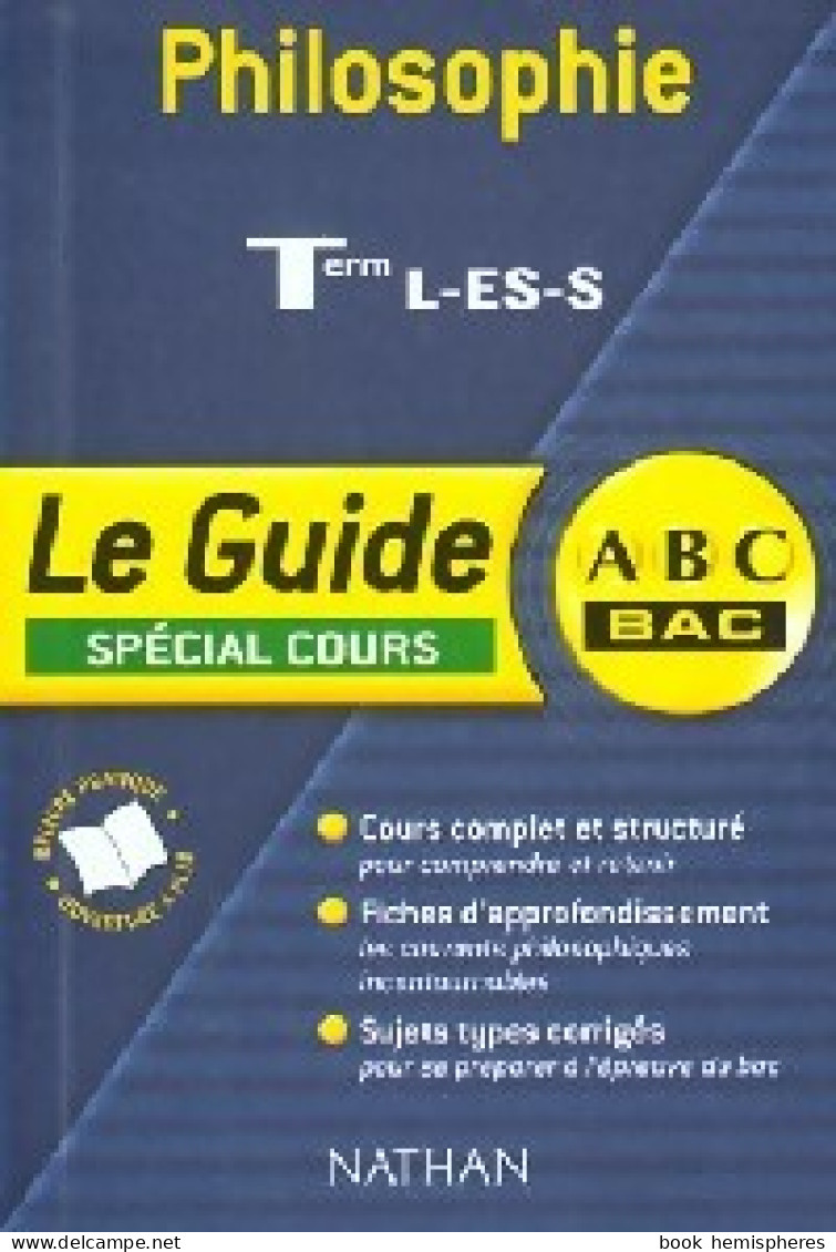 Philosophie Terminales L, S, ES (2003) De Serge Vergez - Ohne Zuordnung