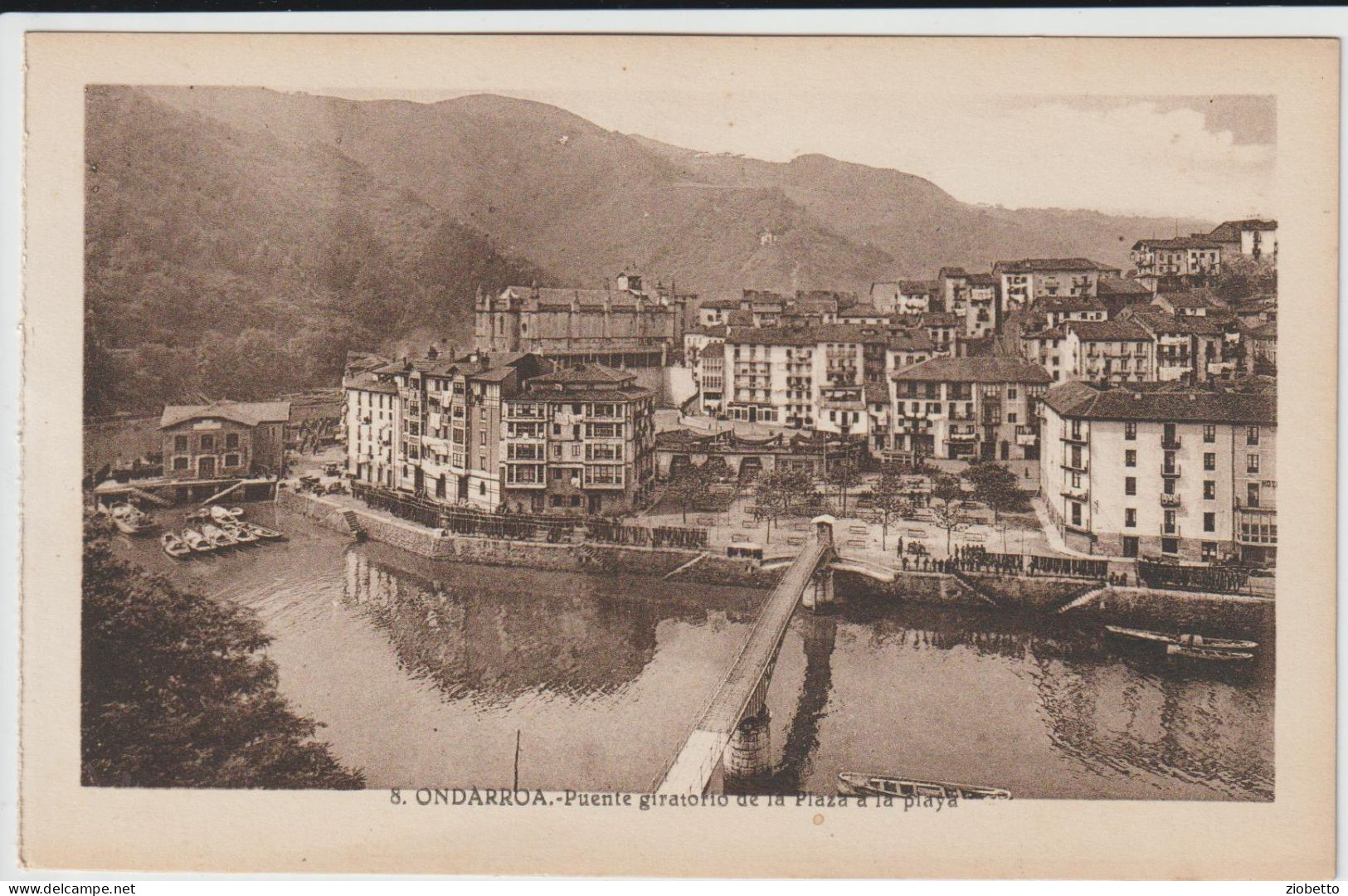 CARTOLINA DI ONDARROA - PAIS VASCO VIZCAYA - FORMATO PICCOLO - Vizcaya (Bilbao)