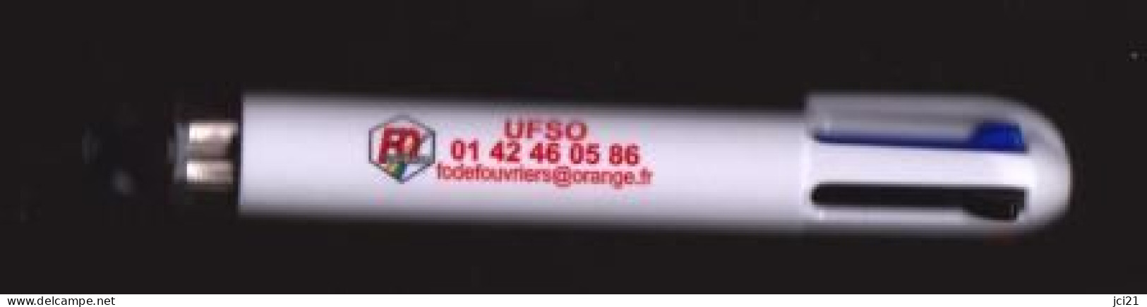 Stylo 4 Couleurs "Syndicat FO - UFSO"_D414 - Stylos