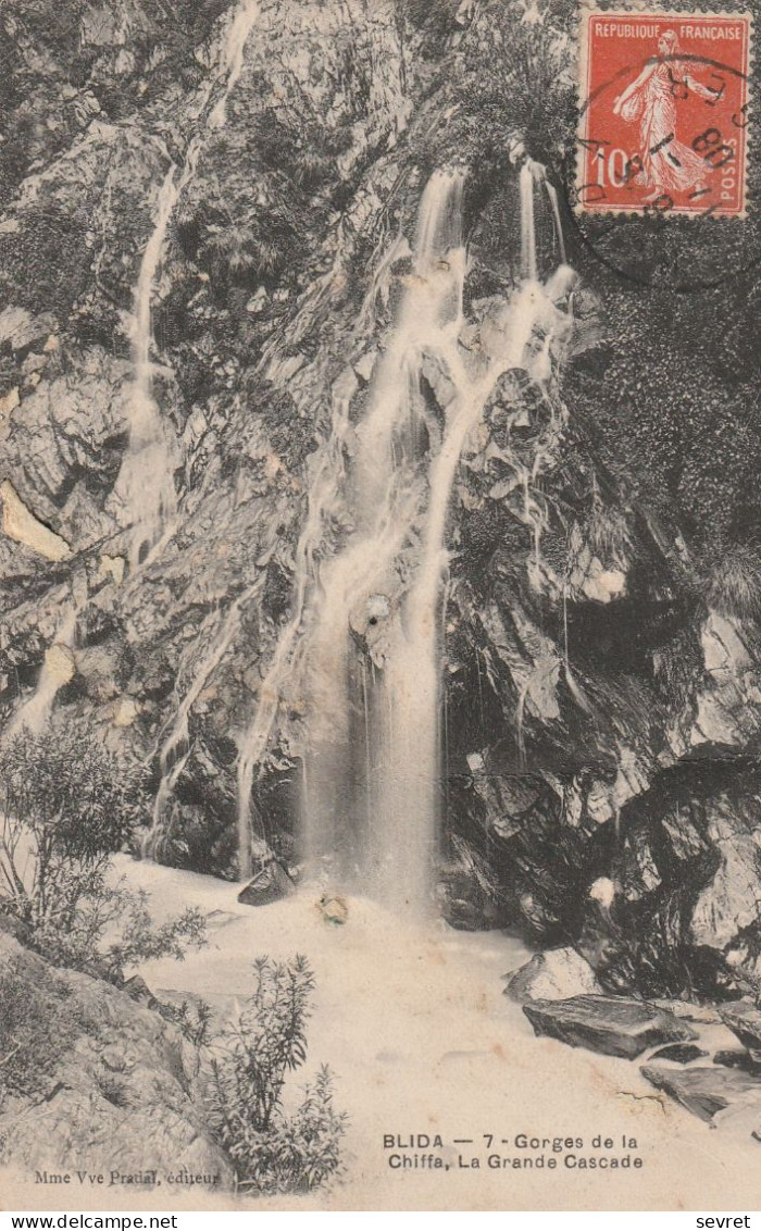 BLIDA -  Gorges De La Chiffa - La Grande Cascade - Blida