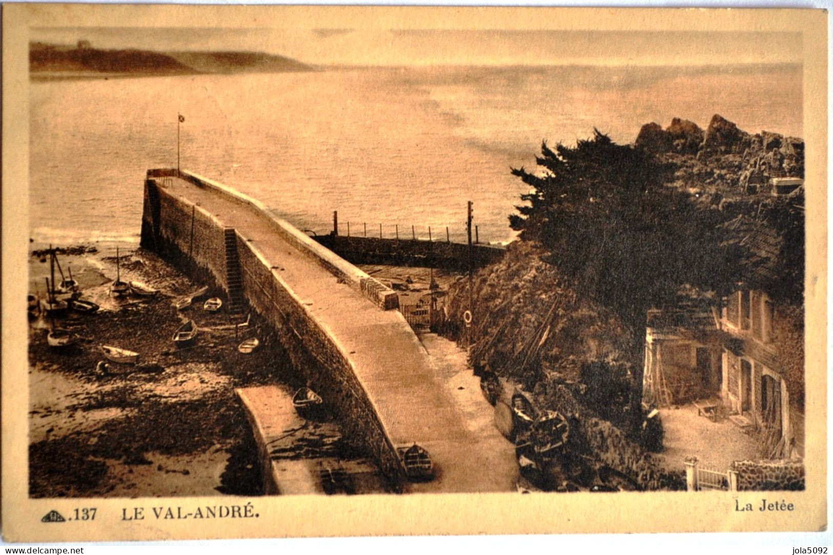 22 - VAL-ANDRE - La Jetée - Pléneuf-Val-André