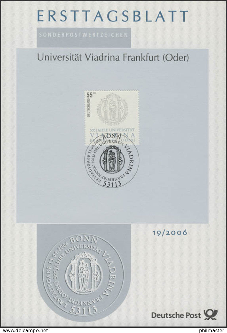 ETB 19/2006 Universität Viadrina Frankfurt - 2001-2010