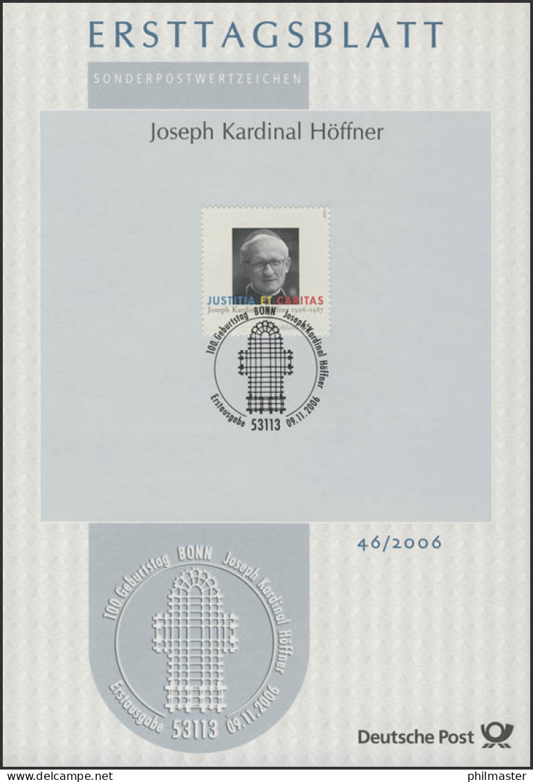 ETB 46/2006 Joseph Kardinal Höffner - 2001-2010