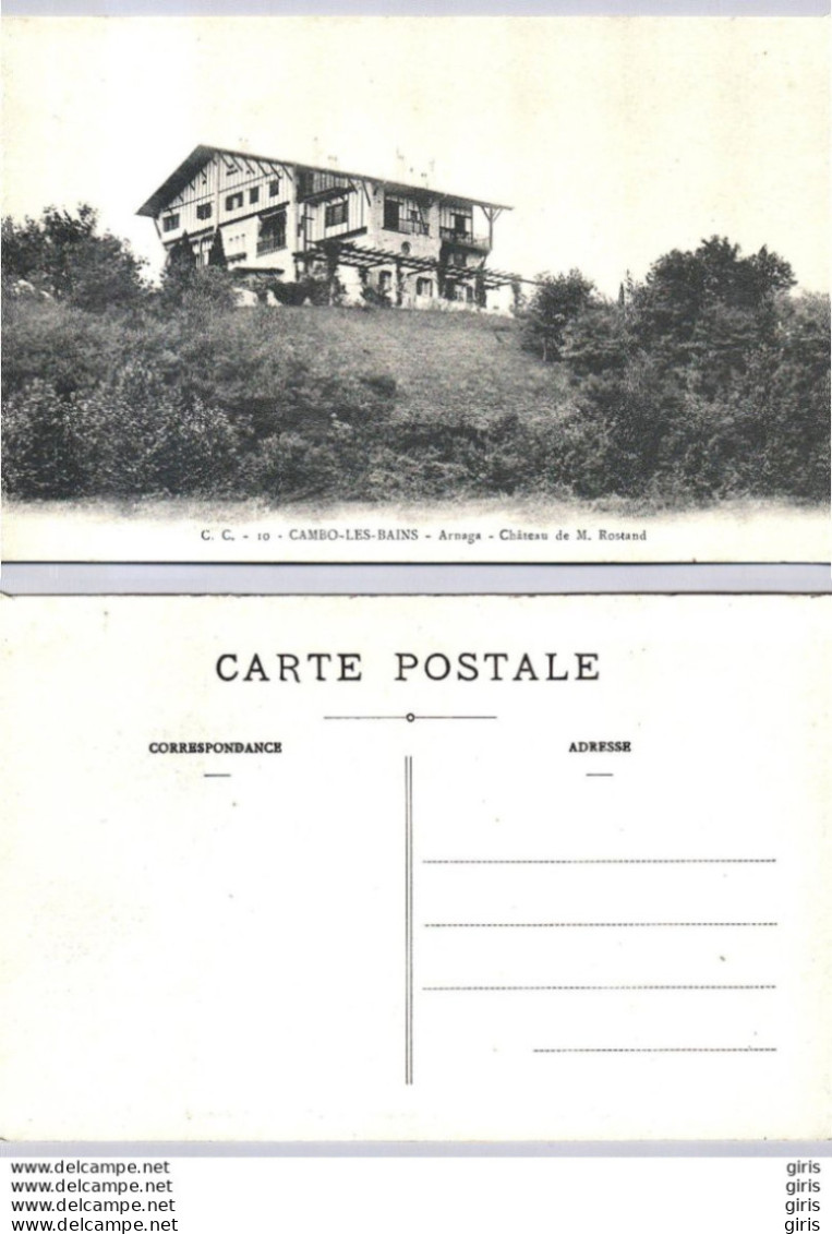 64 - Pyrénées-Atlantiques - Cambo-les-Bains - Arnaga , Château De M. Rostand - Cambo-les-Bains