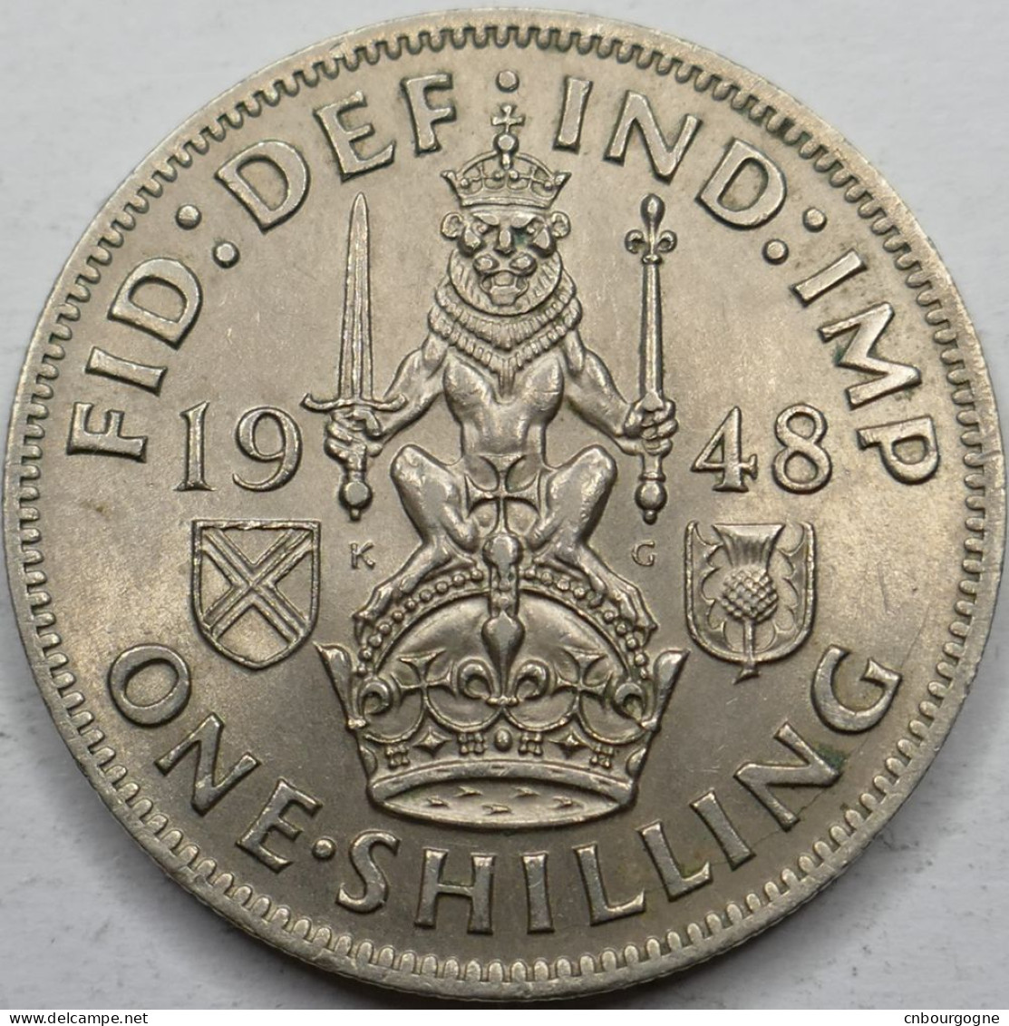 Royaume-Uni - George VI - One Shilling 1948 Écosse- SUP/AU58 - Mon6195 - I. 1 Shilling