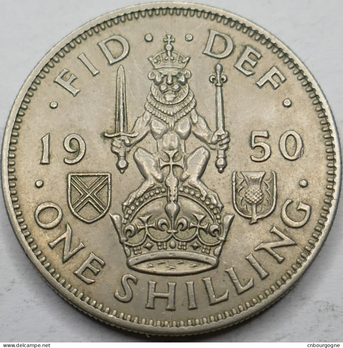 Royaume-Uni - George VI - One Shilling 1950 Écosse - SUP/AU55 - Mon6197 - I. 1 Shilling