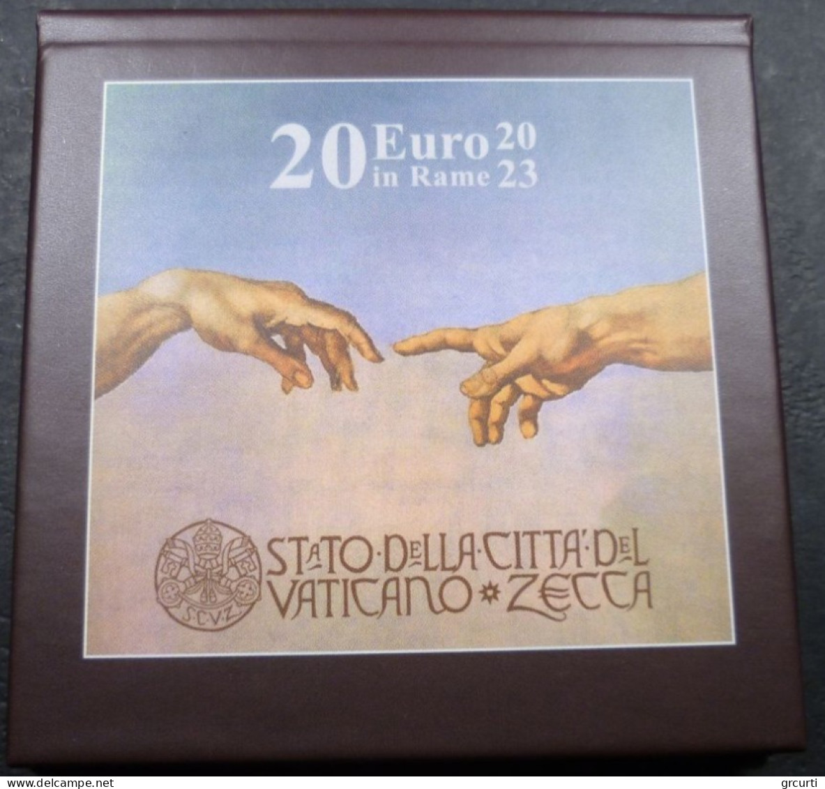 Vaticano - 20 Euro 2023 - Arte E Fede: La Creazione Di Adamo - In Confezione - UC# 298 - Vatican