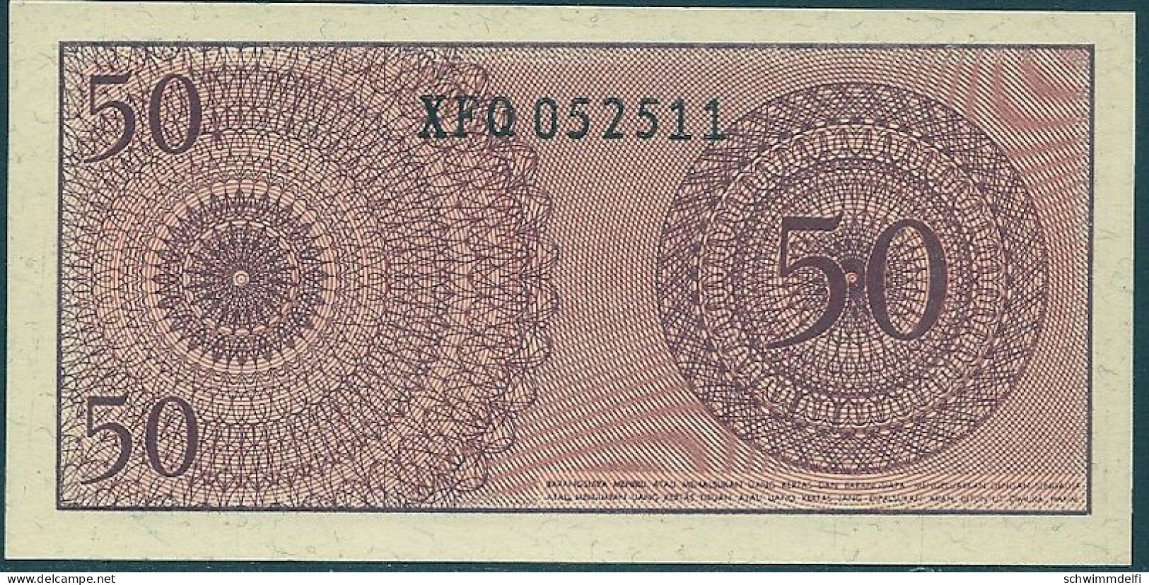 INDONESIEN - INDONESIA - 1 SEN - 50 SEN 1964 - SIN CIRCULAR - UNZ. - UNC.