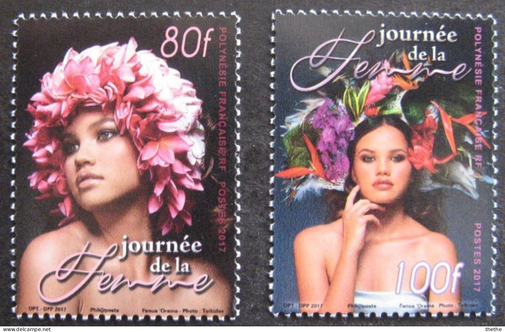 POLYNESIE -  Journée De La Femme 2017 - Unused Stamps
