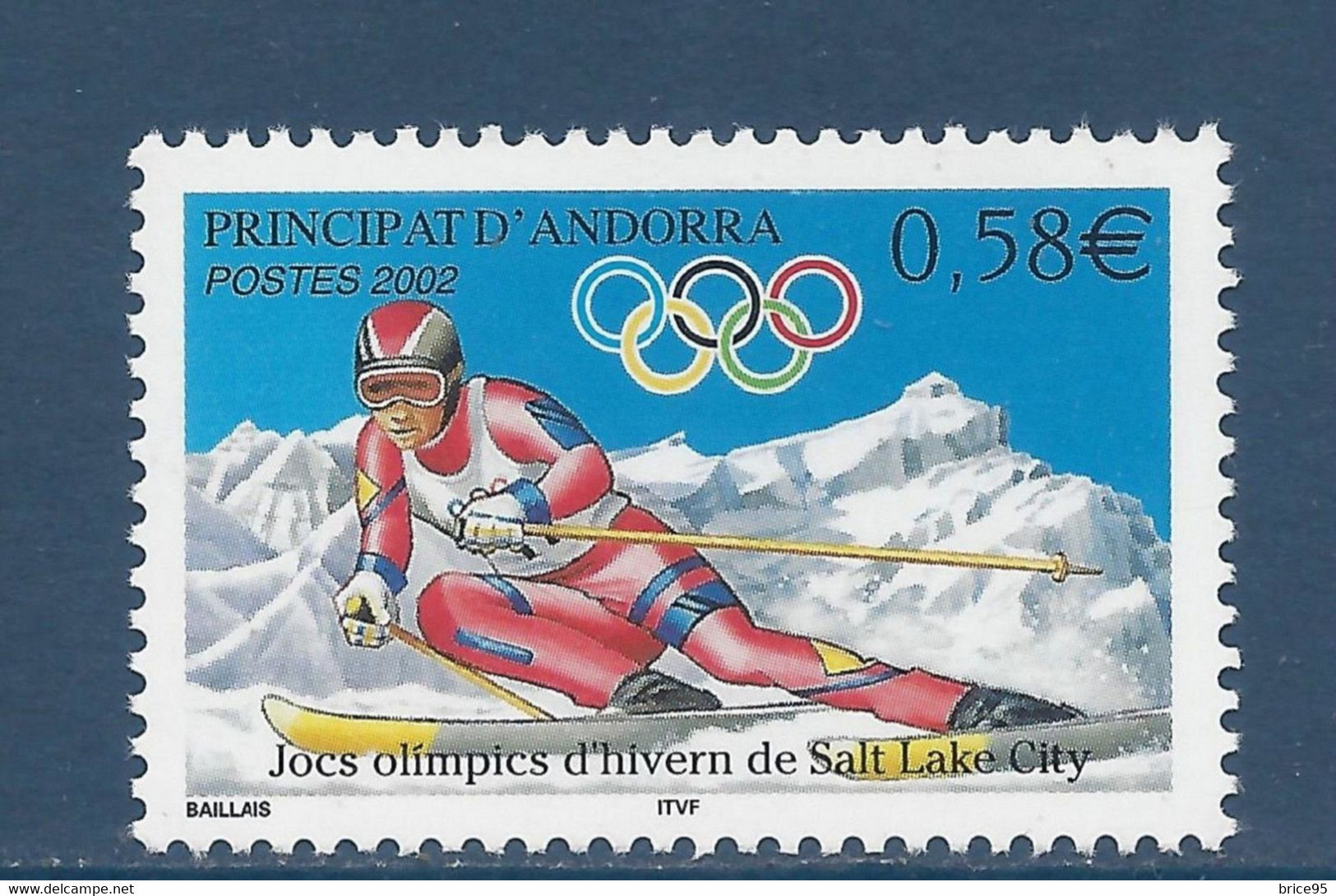 Andorre Français - YT N° 566 ** - Neuf Sans Charnière - 2002 - Neufs