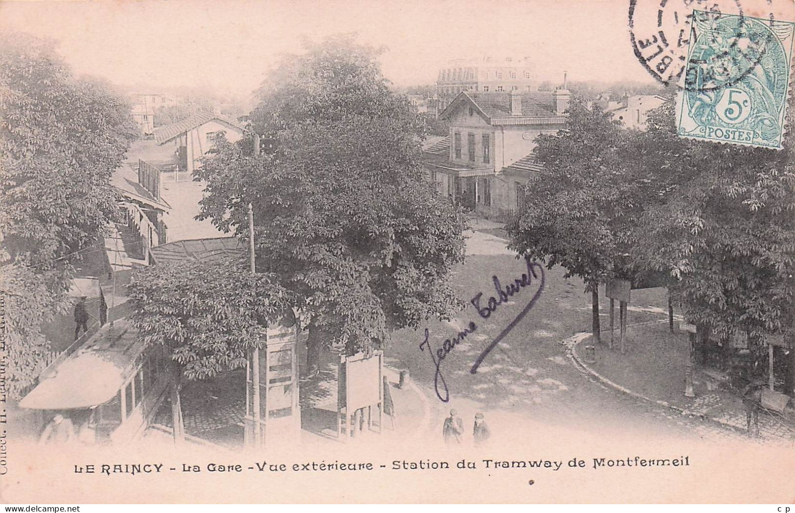 Le Raincy - Station Du Tramway De Montfermeil   -   CPA °J - Le Raincy