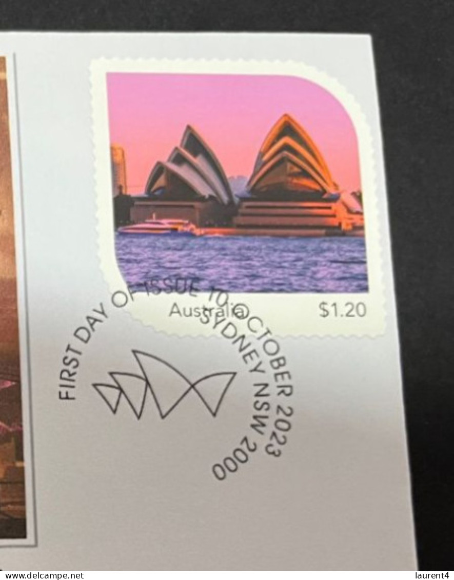 6-5-2024 (4 Z 17) Sydney Opera House Celebrate The 50th Anniversary Of It's Opening (20 Oct 2023) Great Musical Organ - Storia Postale