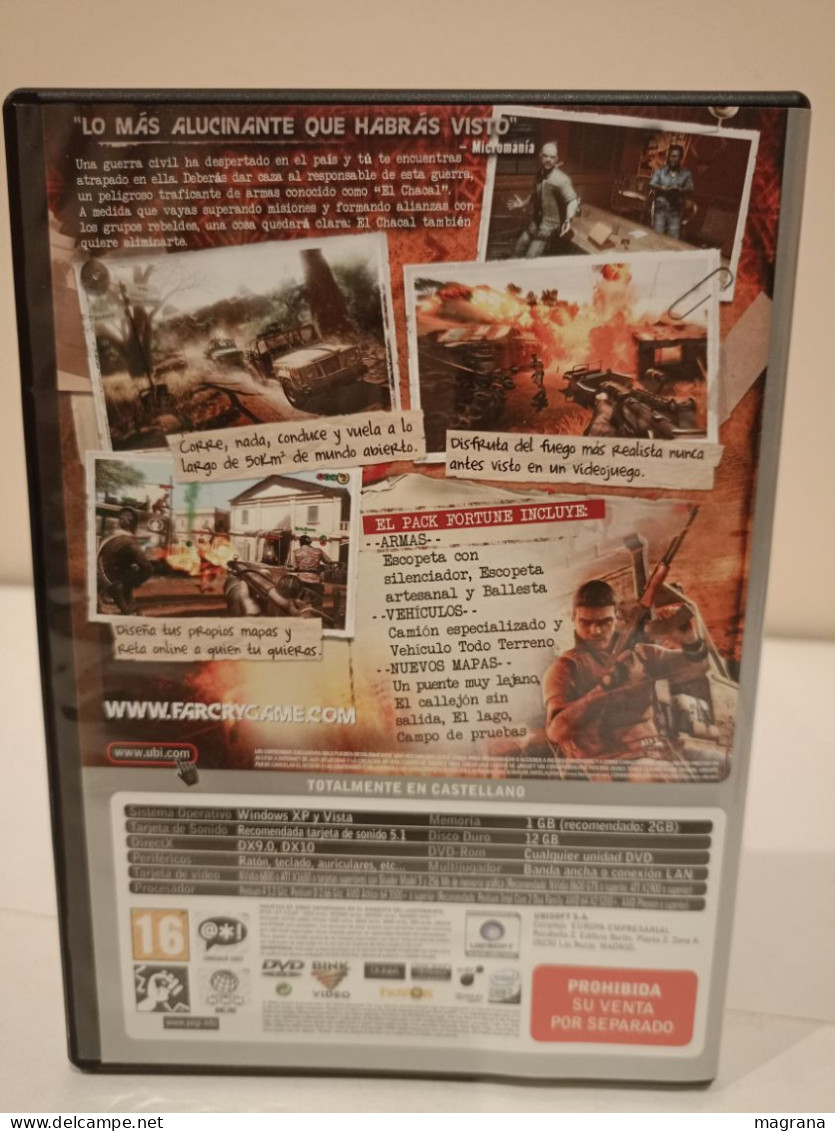 Juego Para PC Dvd Rom. Far Cry 2. Fortune's Edition. Code Game Entertainment. Ubisoft. 2008 - PC-Games