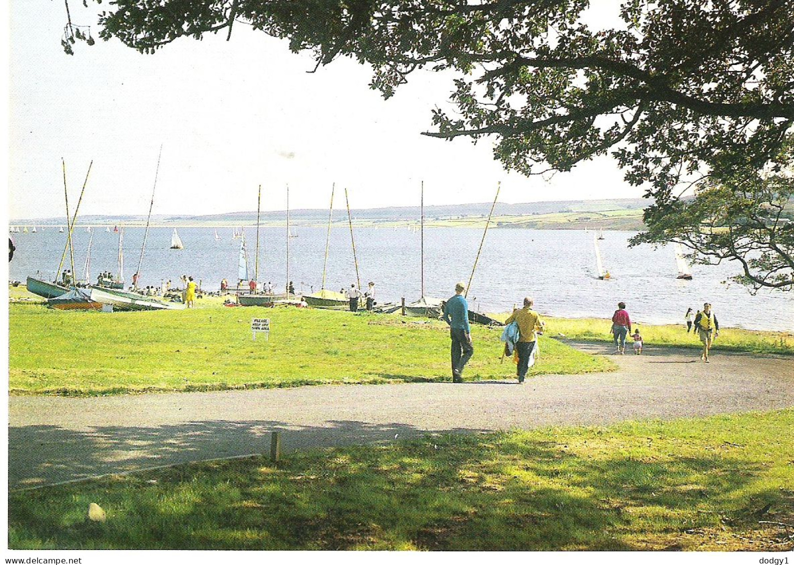 DERWENT RESERVOIR, CUMBRIA, ENGLAND. UNUSED POSTCARD My1 - Other & Unclassified