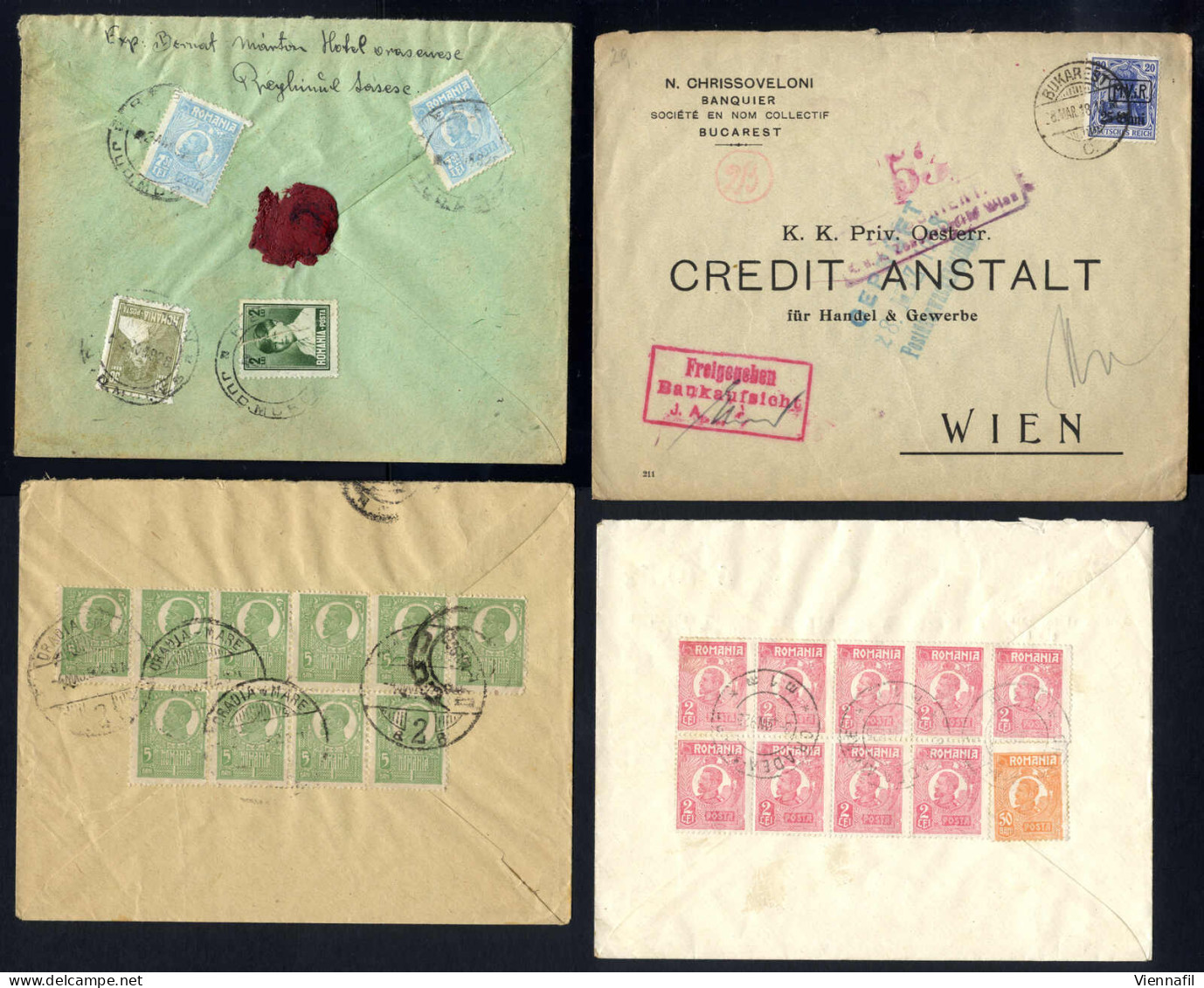 Cover 1894-1942, Lot Von 24 Postkarten (viele Aus Der Zeit Vor Und Während Des I. Weltkrieges, Darunter Feldpost, Teils  - Other & Unclassified