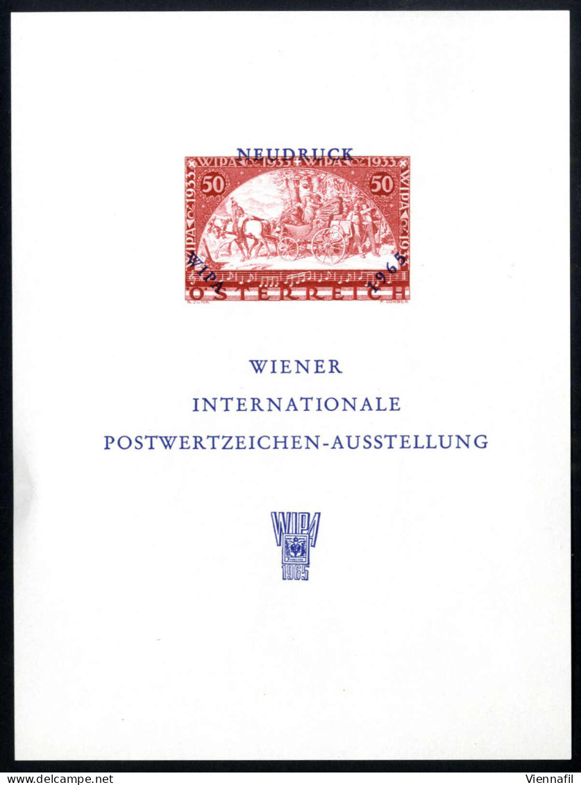 **/o/cover 1948-57: Lot Postfrischer Sätze Meist Im Viererblock, Dabei Auch Bessere Sätze Und Einzelwerte, Dazu Ein Lot  - Collections