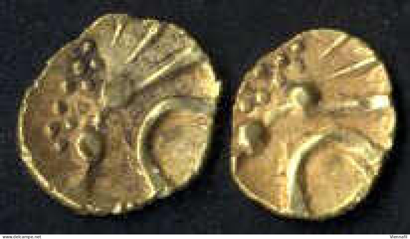 Cochin, Rajahsv. Cochin, 1600-1750, Fanam Gold Ohne Jahr Und Münzstätte, Mich NI&amp;CS 1126ff, Vorzüglich 2 Stück - Inde