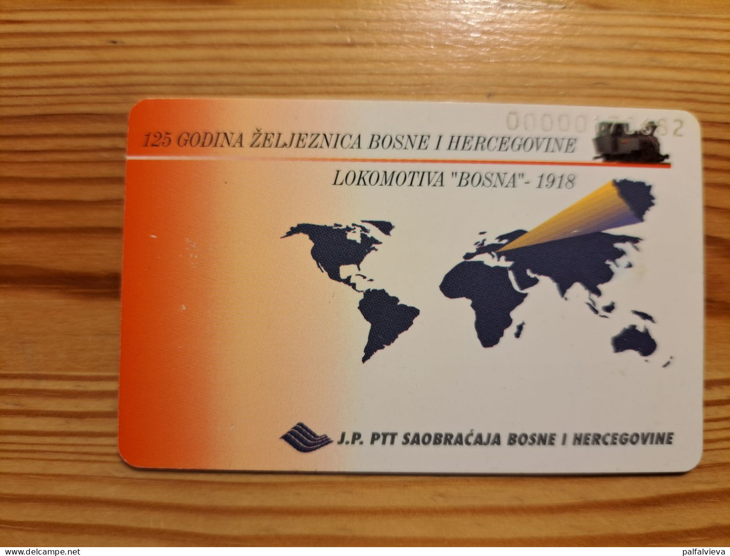 Phonecard Bosnia - Train, Railway - Bosnie