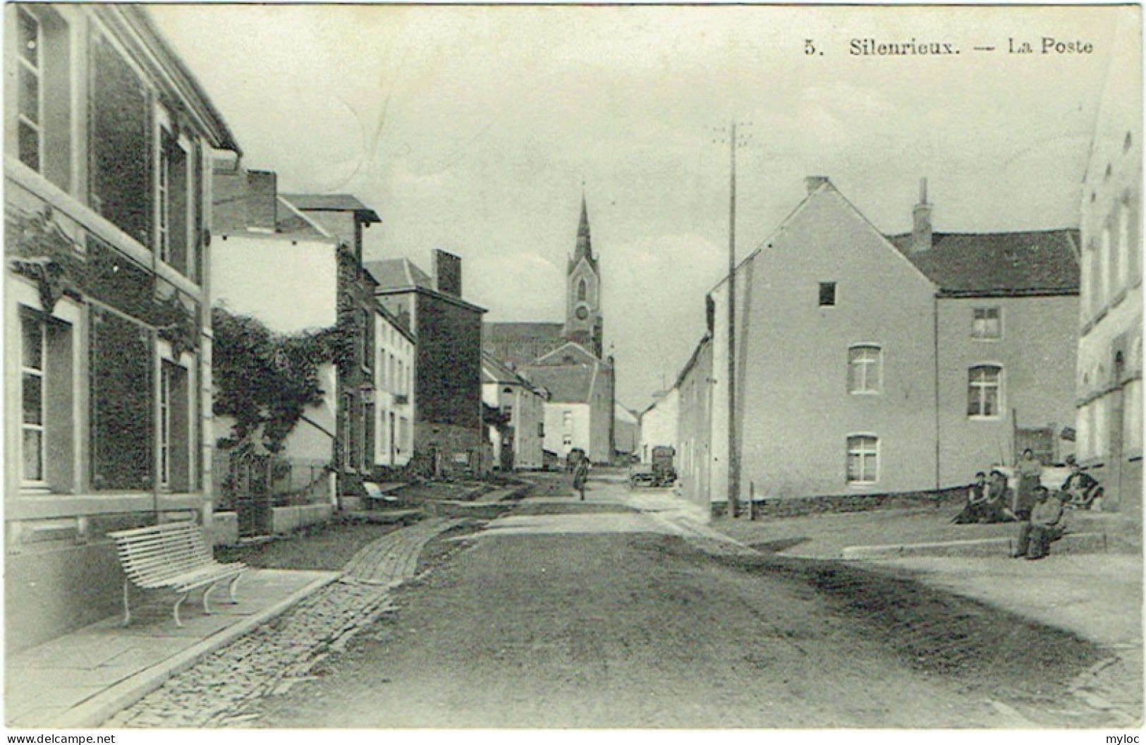 Silenrieux. La Poste. - Cerfontaine