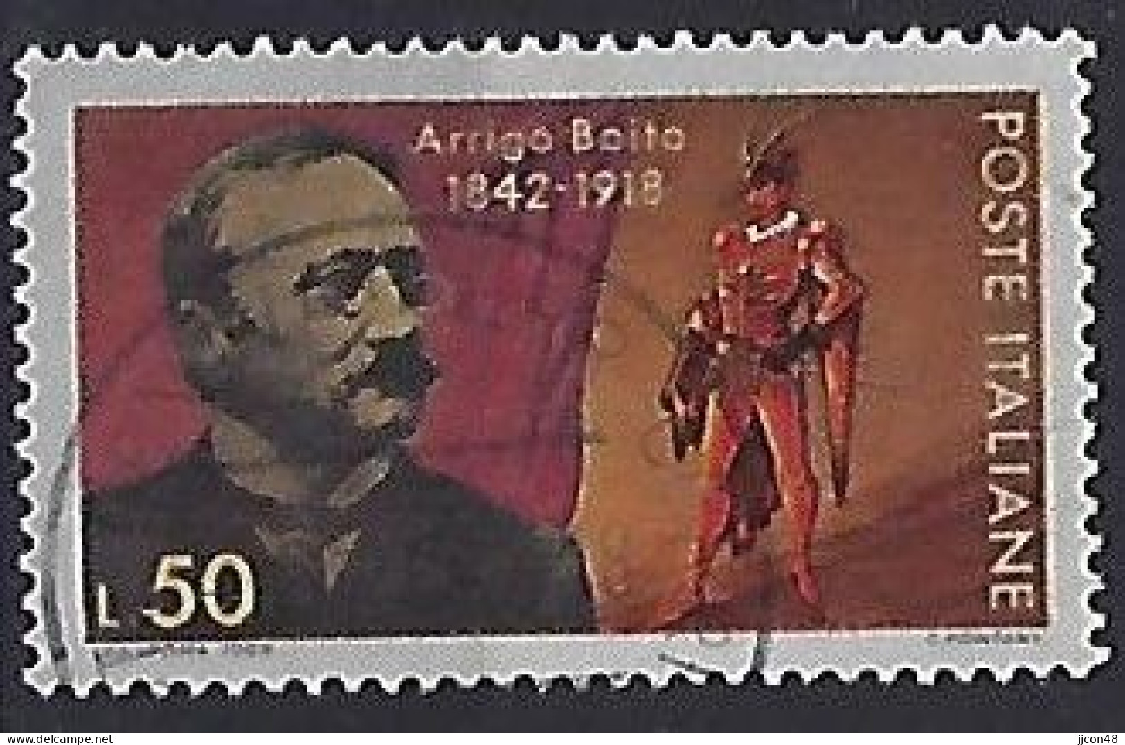 Italy 1968  Arrigo Boito (o) Mi.1275 - 1961-70: Oblitérés