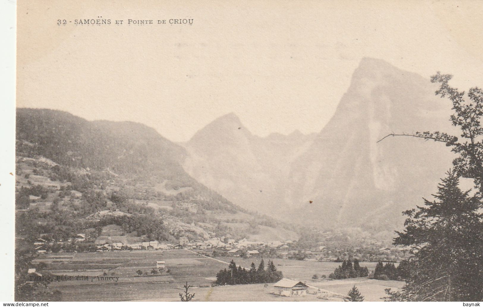 FR3154  --   SAMOENS  Et POINTE DE CRIOU - Samoëns