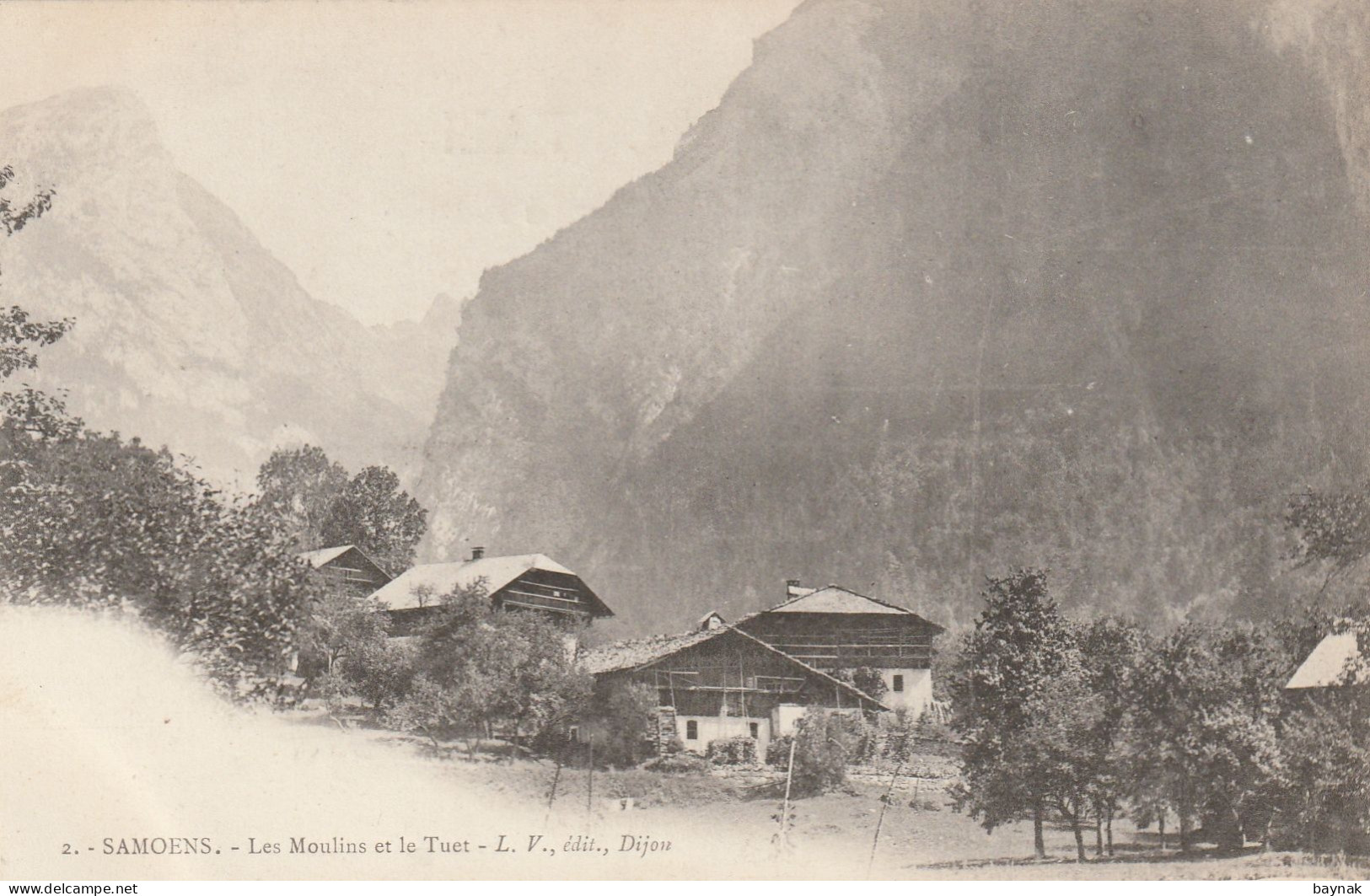 FR3156  --   SAMOENS  --  LES MOULINS  ET LE TUET - Samoëns