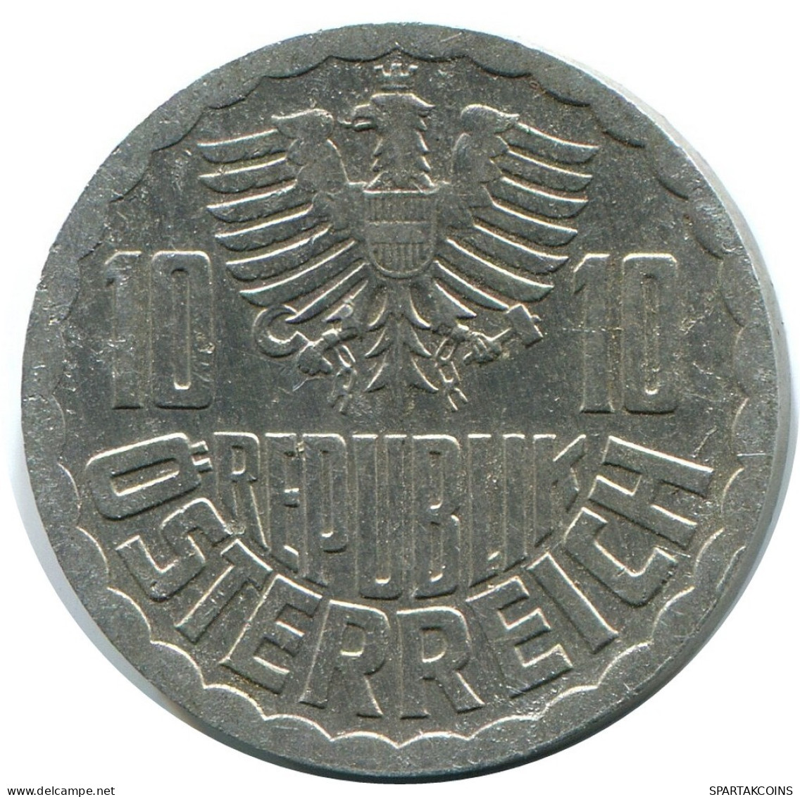 10 SCHILLING 1981 AUSTRIA Moneda #AZ565.E.A - Austria