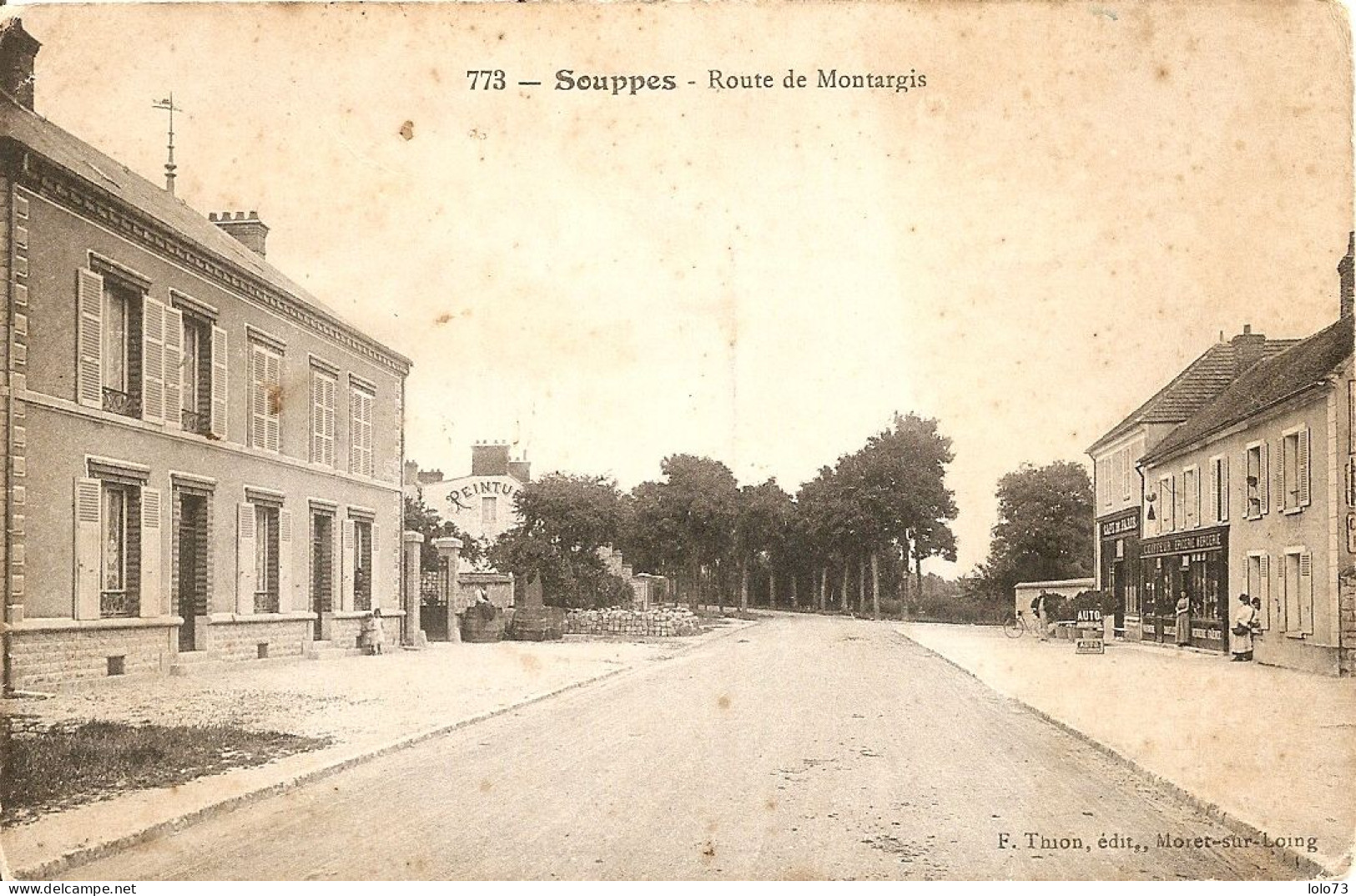 Souppes - Route De Montargis - Souppes Sur Loing