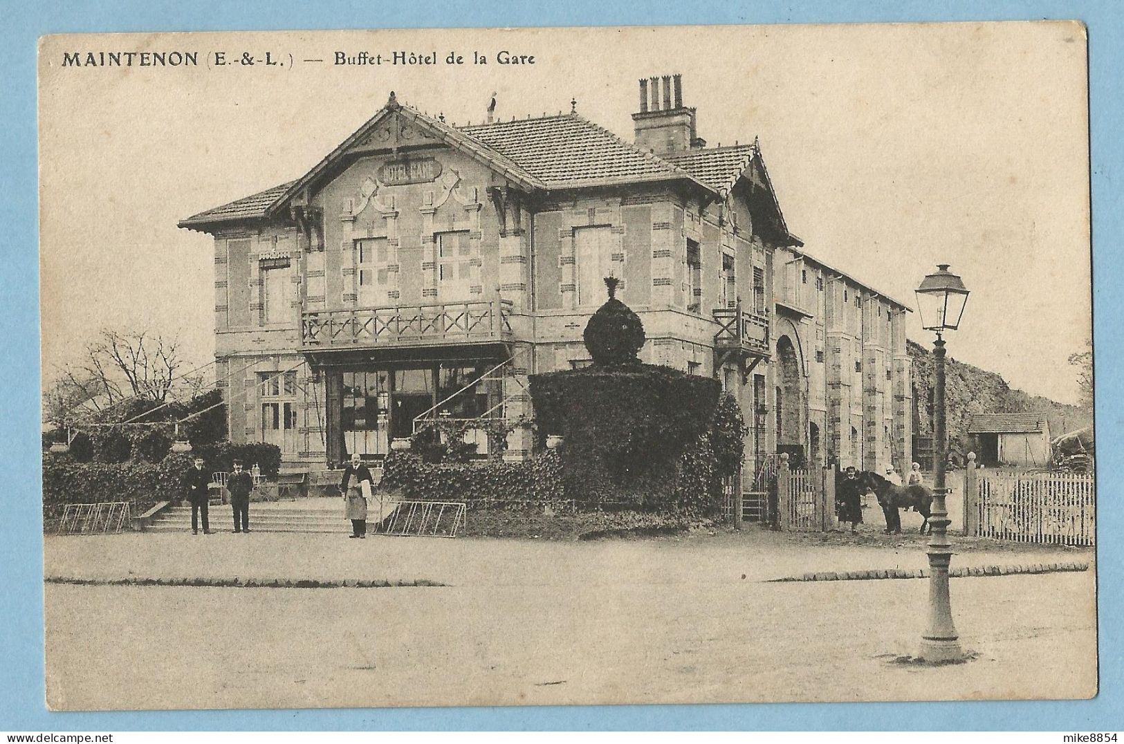 0785  CPA    MAINTENON  (Eure Et Loir)  Buffet-Hôtel De La Gare  +++++ - Maintenon