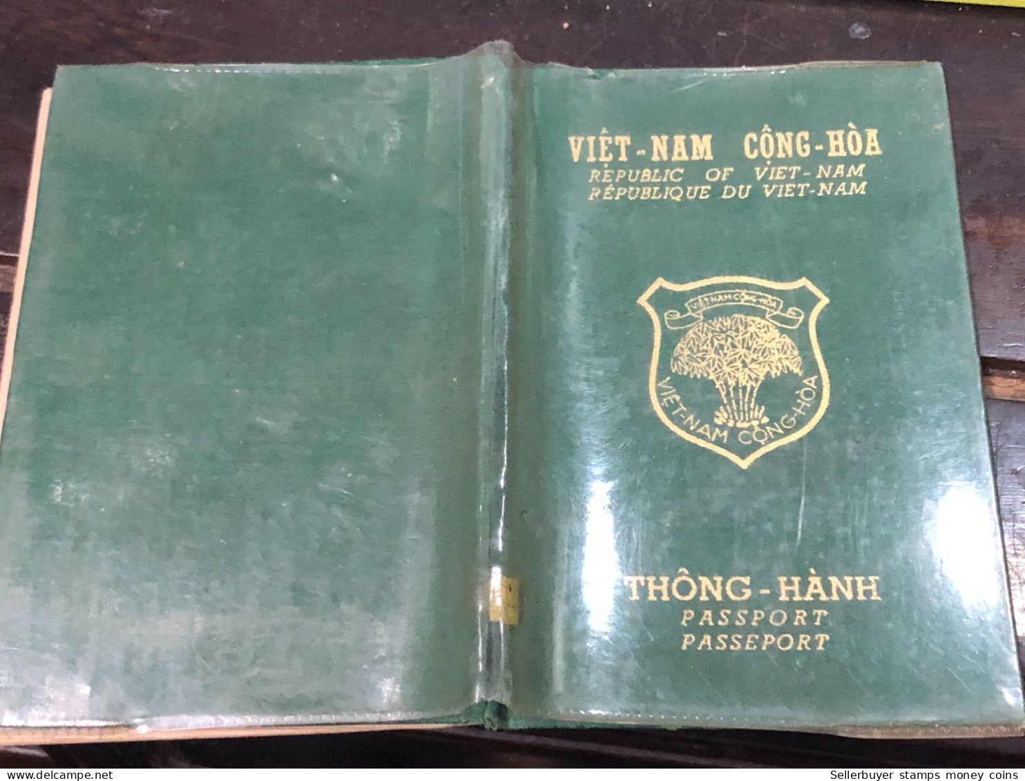 SOUTH VIET NAM -OLD-ID PASSPORT-name-VO VAN DAU-1958-1pcs Book - Verzamelingen