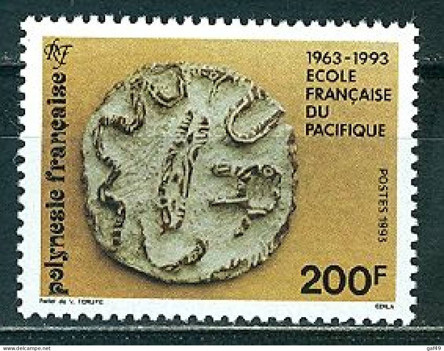 Polynésie N°Y&T 449 à 453 Sujets Divers  Neufs Sans Charnière Très Frais 2 Scans - Unused Stamps