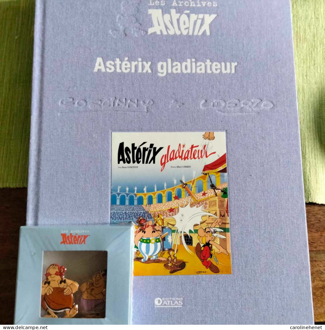 BD Astérix Archives et figurines en métal