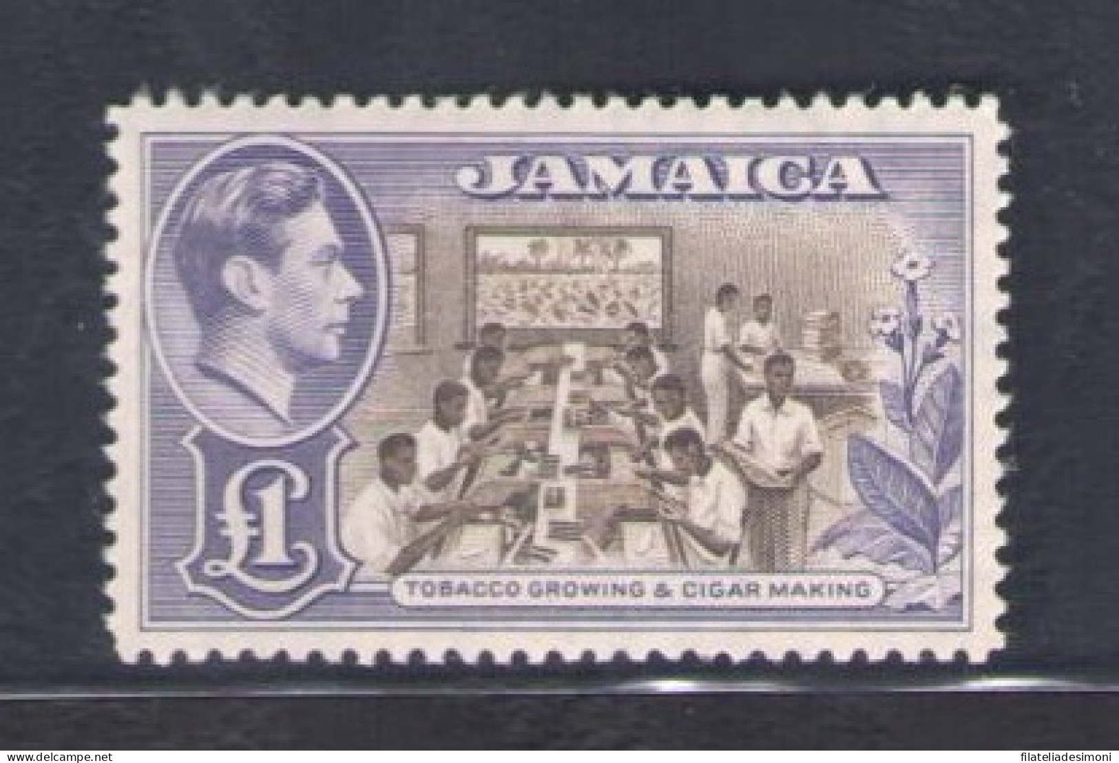 1938-52 JAMAICA - Stanley Gibbons N. 133a - MNH** - Otros & Sin Clasificación