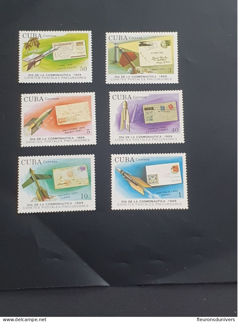 CUBA 1990 Série N°3015/3020 Yvert 2016 MNH** - Unused Stamps