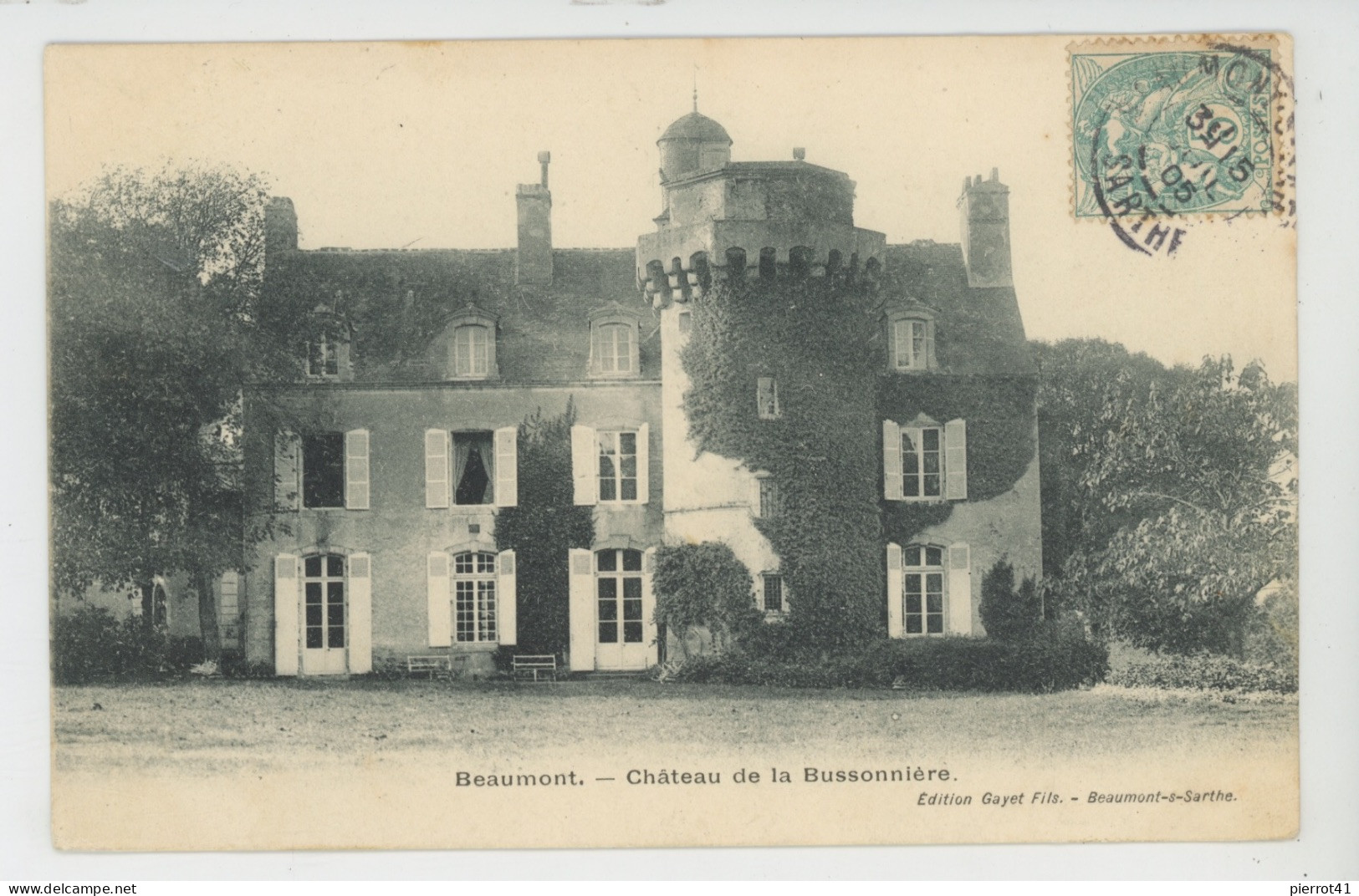 BEAUMONT SUR SARTHE - Château De LA BUSSONNIÈRE - Beaumont Sur Sarthe