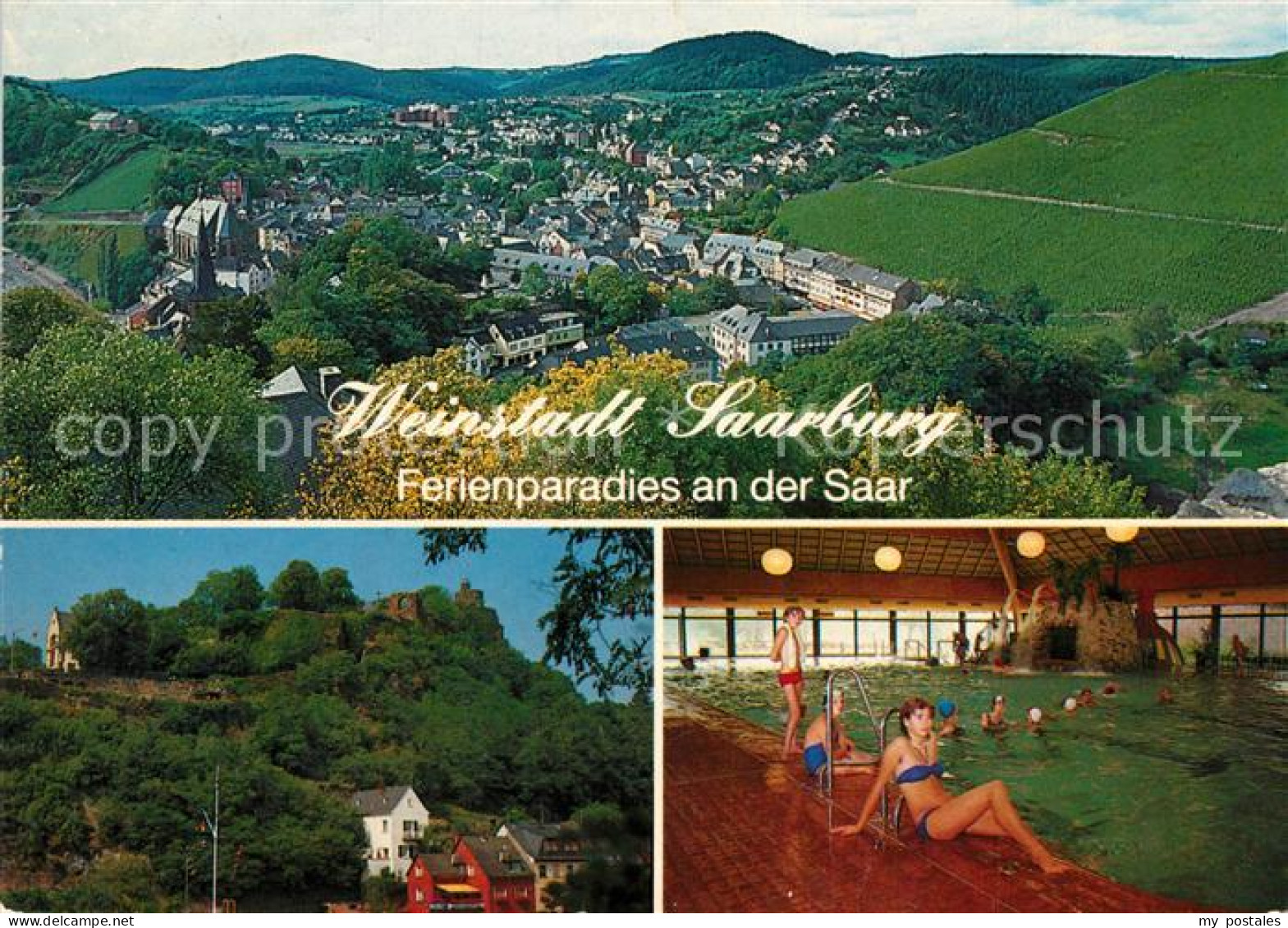 73306603 Saarburg Saar Panorama Hallenbad Saarburg Saar - Saarburg