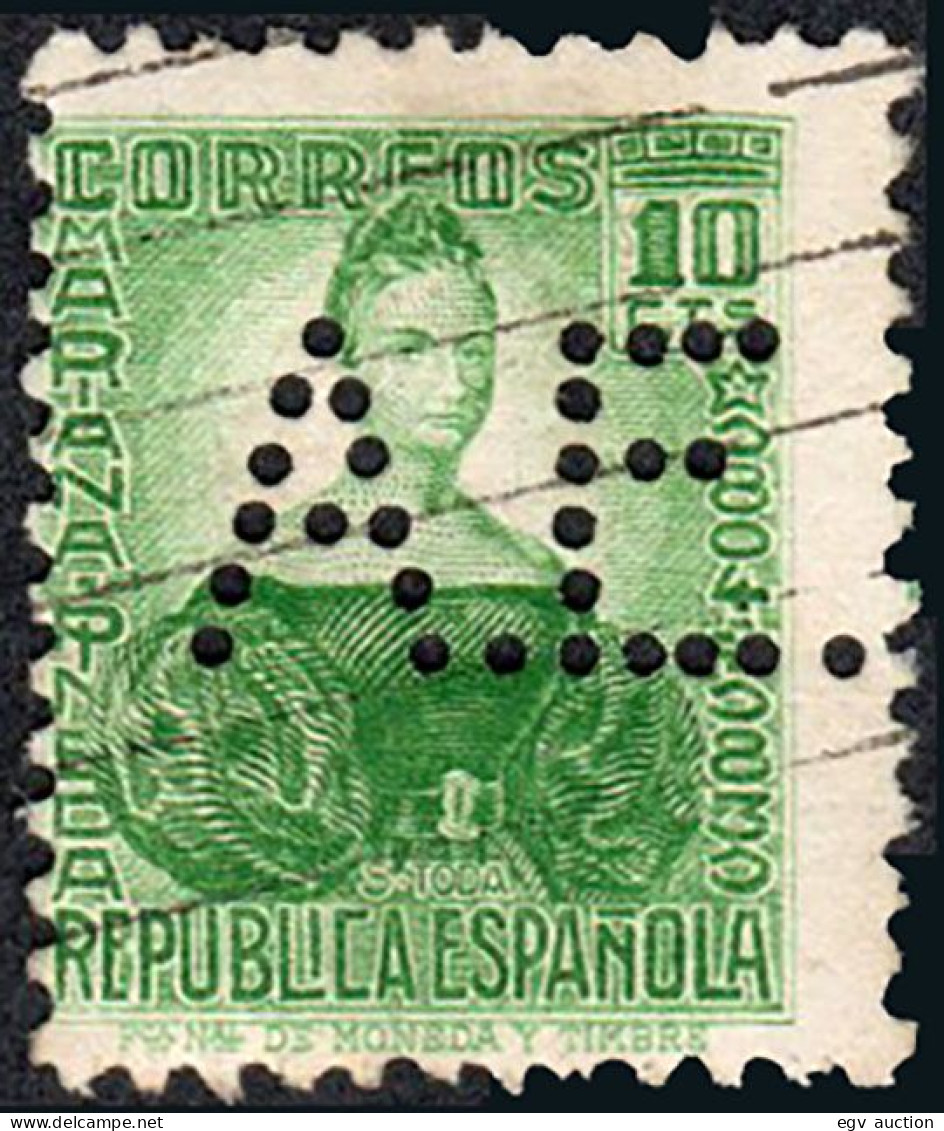 Madrid - Perforado - Edi O 682 - "A.E." (Seguros) - Gebraucht